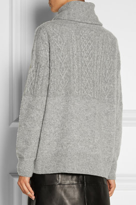 The Row Carrington cashmere and silk-blend sweater