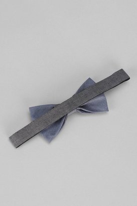 Urban Outfitters Chambray Block Bowtie
