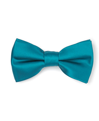 Moss Bros Teal Bow Tie
