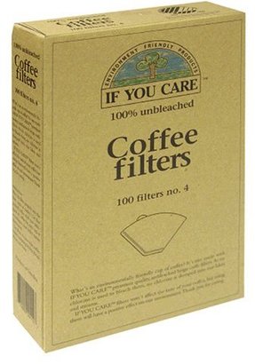 If You Care Coffee Filters - FSC Certified No4 Coffee Filters (12x100ct)