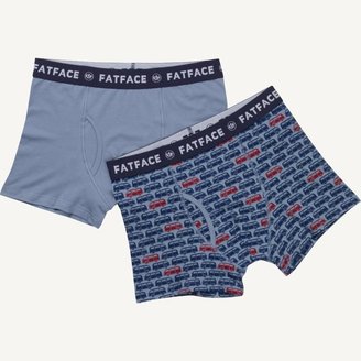 Fat Face Two Pack Campervan Print Boxers