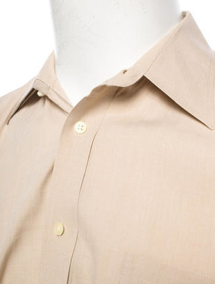 Christian Dior Woven Button-Up
