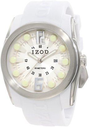 Izod Men's IZS1/10 White Sport Quartz 3 Hand Watch