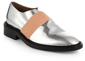 Givenchy Metallic Leather Derby Oxfords