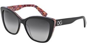 Dolce & Gabbana Caliber 55 Butterfly Sunglasses