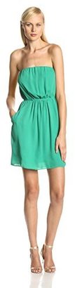 Collective Concepts Women's Strapless Dress with Pockets