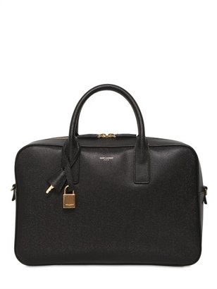 Saint Laurent Medium Palmellato Leather Briefcase Bag