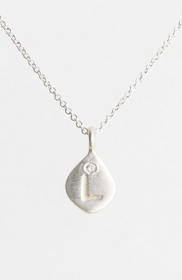 Nunu Designs Small Initial Pendant Necklace