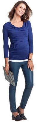 Isabella Oliver Women's 'Leiston' Cowl Neck Maternity Top