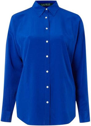 Lauren Ralph Lauren Long sleeved silk blouse