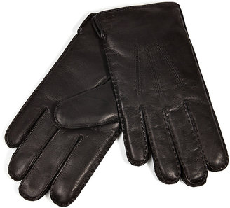 Polo Ralph Lauren Cashmere Lined Leather Gloves
