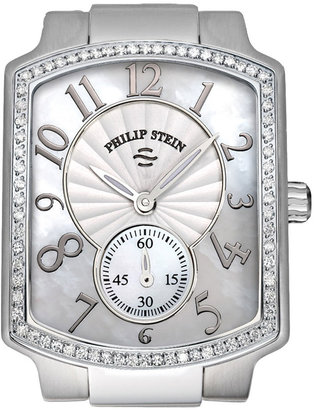 Philip Stein Teslar Stainless Diamond Watch Head