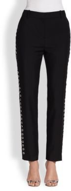 McQ Grommet Wool & Mohair Trousers