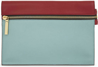 Victoria Beckham Small leather zipped pouch