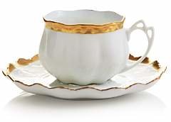 Anna Weatherley Anna's Golden Patina Teacup & Saucer