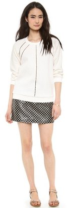 Marc by Marc Jacobs Block Leather Skirt