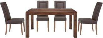 Dakota New 145cm Dining Table and 4 New Opus Dining Chairs
