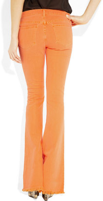 Christopher Kane Mid-rise flared jeans