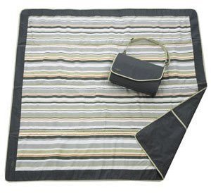 JJ Cole Outdoor Blanket - Gray Links - 5 x 5'