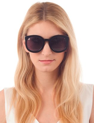 Karen Walker Super Duper Strength Sunglasses | Black