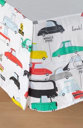 Kas Designs 'Vintage Cars' Cotton Bed Skirt