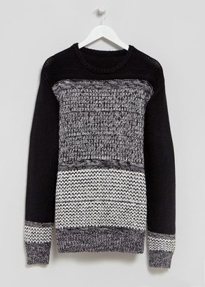Monochrome Knitted Jumper