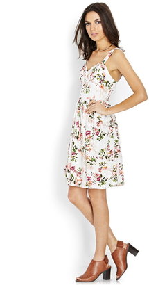Forever 21 Sweetheart Floral Dress