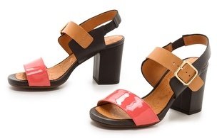 Chie Mihara Ruru Colorblock Sandals