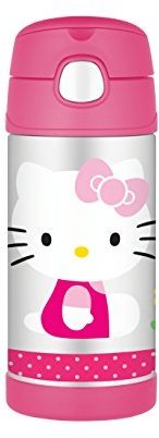 Thermos Hello Kitty FUNtainer Straw Bottle 355ml