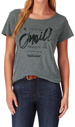 O'Neill Lw Script S/slv  Womens  T-shirt - Mareine Melee