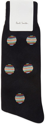 Paul Smith Striped Polka Dot Socks - for Men
