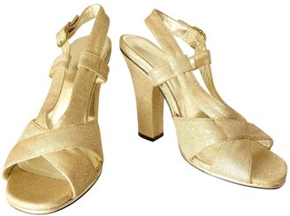 Marc Jacobs Gold Sandals