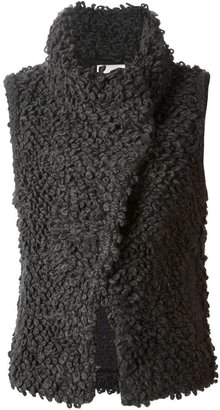 IRO 'Catleen' knitted looped gilet