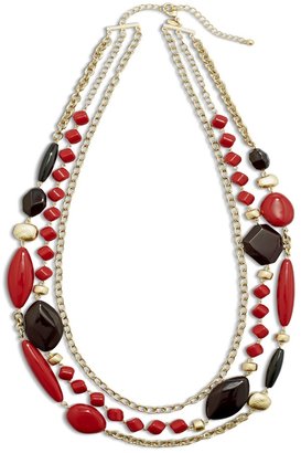 Chico's Carly Long Multi-Strand Necklace