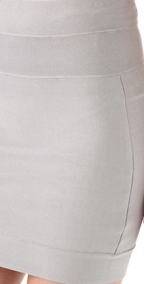 Herve Leger Signature Essentials Bandage Miniskirt
