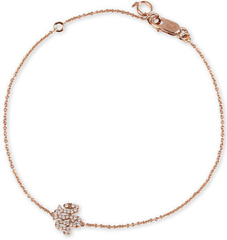 Rosegold Qeelin Petite 18ct rose-gold dragon charm bracelet
