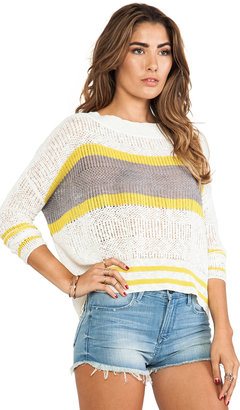 Free People Stripe Pullover
