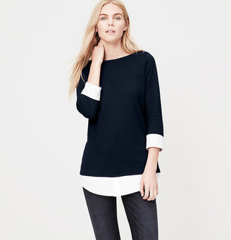 LOFT Petite Two-in-One Tunic