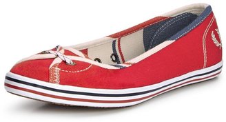 Fred Perry Jet Southsea Deckchair Canvas Pumps