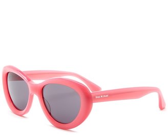 Isaac Mizrahi Women's Cat Eye Plastic Sunglasses