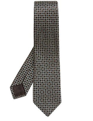 Gucci Horsebit-jacquard silk tie