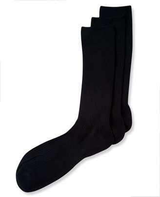 Perry Ellis Men's 3-Pk. C-Fit Non-Binding Comfort Crew Socks