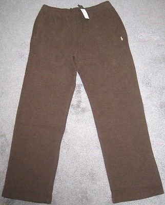 Polo Ralph Lauren NWT $98 Sweat Pants SM MED LG XL XXL French Ribbed Knit Cotton