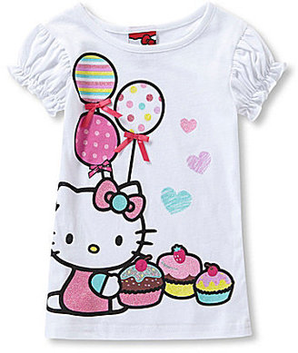 Hello Kitty 2T-6X Birthday Tee