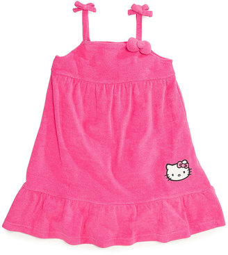 Hello Kitty Girls' or Little Girls' Terry Cover-Up Dress