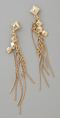 Rachel Leigh Pyramid Fringe Earrings