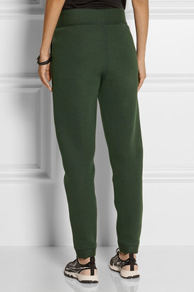 Theory Theory+ Explore double-faced cotton-blend track pants