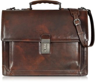 L.a.p.a. Cristoforo Colombo Collection Leather Briefcase