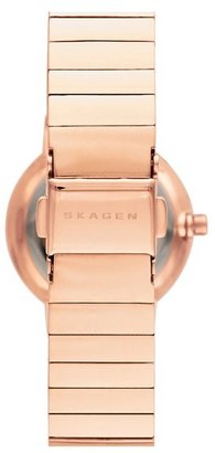 Skagen 'Ancher' Crystal Marker Bracelet Watch, 26mm