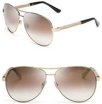 Jimmy Choo Lexie Mirrored Sunglasses, 61mm